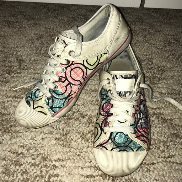 cute colorful sneakers